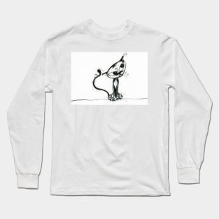 Vexed kitty Long Sleeve T-Shirt